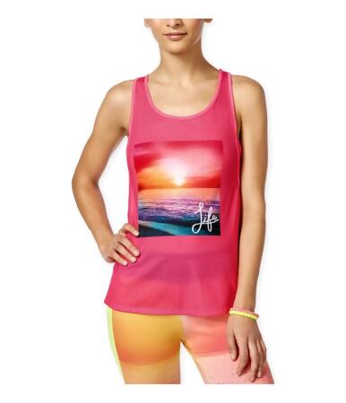 Energie Womens Tory Layered-Look Racerback Tank Top - XS