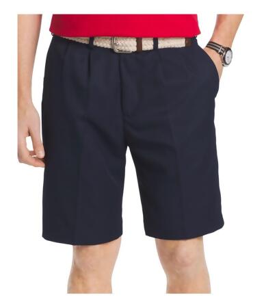 Izod Mens The Driver Doublepleat Casual Walking Shorts - 32