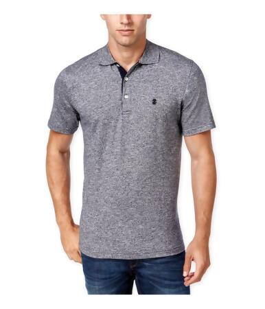 Izod Mens Slub Logo Rugby Polo Shirt - M