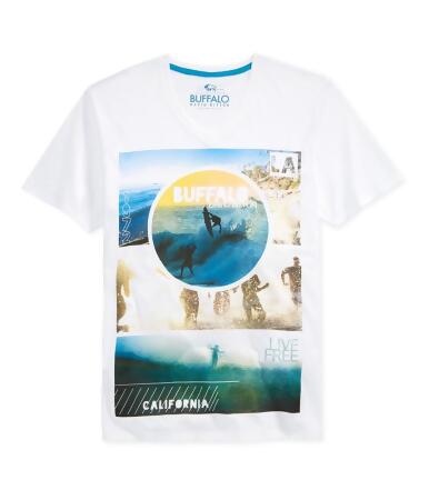 Buffalo David Bitton Mens California Surf Graphic T-Shirt - 2XL