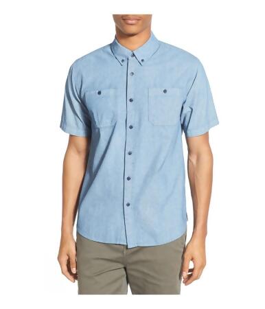 Ezekiel Mens Chambers Ss Button Up Shirt - S