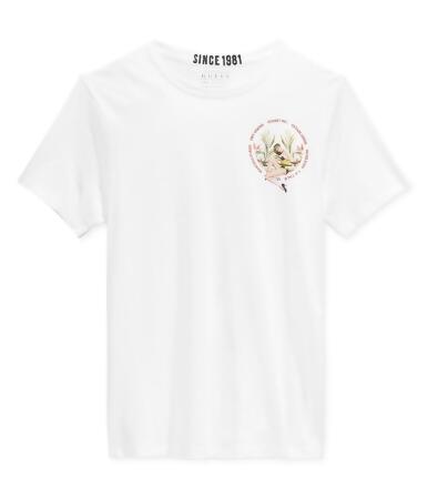 Guess Mens Bsc Pin Palms Graphic T-Shirt - L