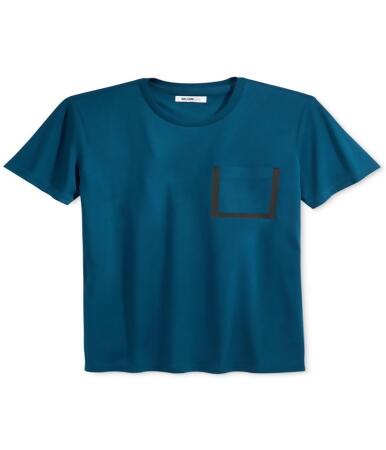 William Rast Mens Fluxx Pocket Graphic T-Shirt - S