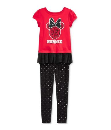 Disney Girls 2-Piece Minnie Graphic T-Shirt - 6X