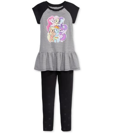 My Little Pony Girls 2-Piece Graphic T-Shirt - 2T