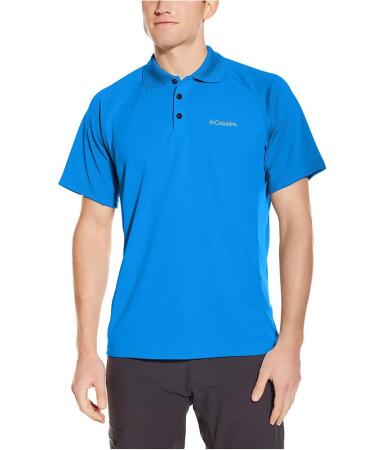 Columbia Mens Blasting Cool Ii Rugby Polo Shirt - S