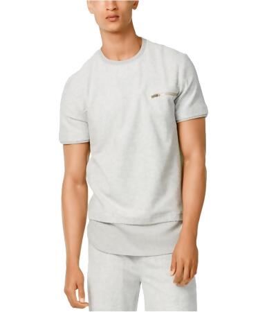 Sean John Mens Double-Layer Embellished T-Shirt - M