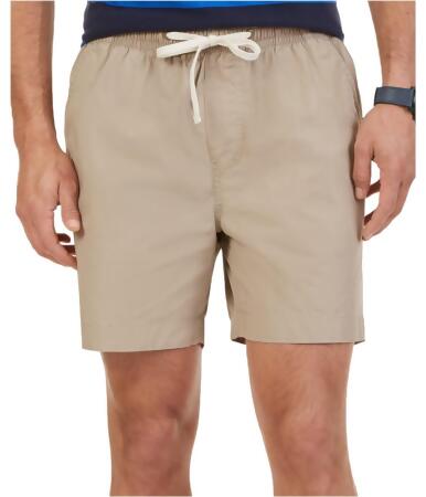 Nautica Mens Elastic Drawstring Casual Walking Shorts - S