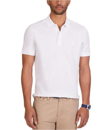 Nautica Mens Ss Tech Rugby Polo Shirt - S