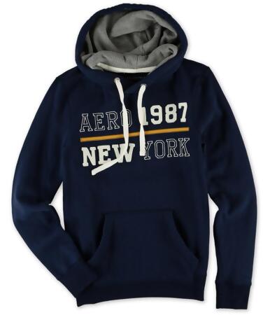 Aeropostale Mens 1987 New York Hoodie Sweatshirt - XS