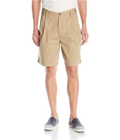 Geoffrey Beene Mens Extender Double Waist Casual Chino Shorts - 30