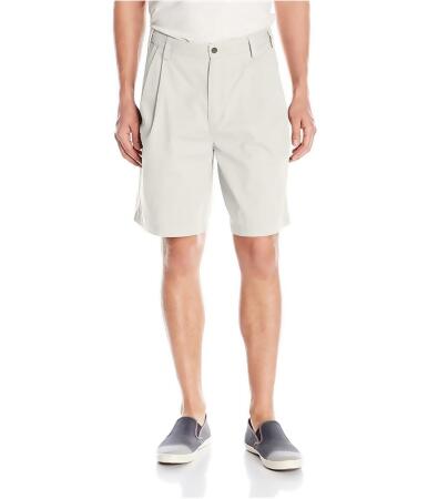 Geoffrey Beene Mens Extender Double Waist Casual Chino Shorts - 30