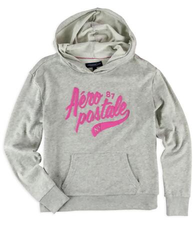 Aeropostale Womens Puff Script Ny Hoodie Sweatshirt - XL