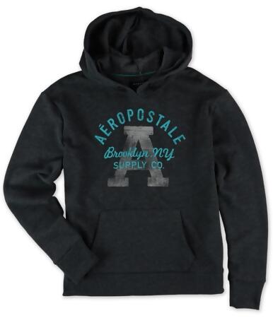 Aeropostale Womens Brooklyn Supply Co. Hoodie Sweatshirt - L