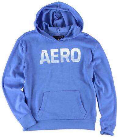 Aeropostale Womens Cityscape Logo Hoodie Sweatshirt - XL