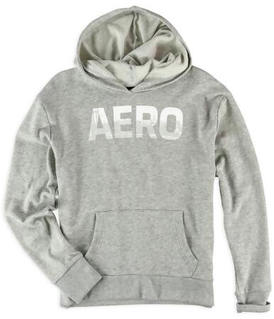 Aeropostale Womens Cityscape Logo Hoodie Sweatshirt - S