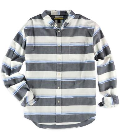 Aeropostale Mens Multi Striped Button Up Shirt - S