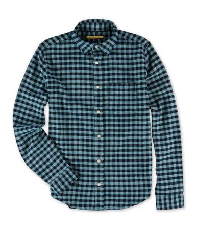 Aeropostale Mens Flannel Button Up Shirt - S