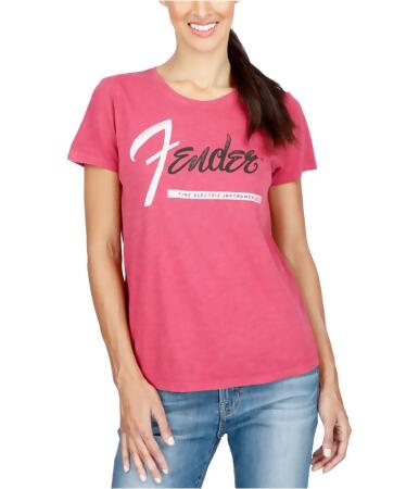 Lucky Brand Womens Fender Guitar Graphic T-Shirt - XS