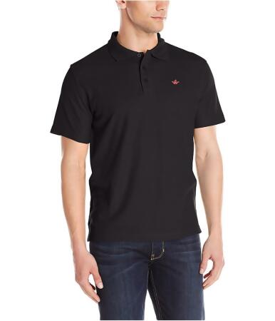 English Laundry Mens Supima Pique Rugby Polo Shirt - S