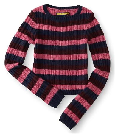 Aeropostale Womens Striped Knit Pullover Sweater - XS