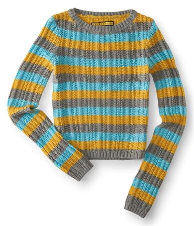 Aeropostale Womens Striped Knit Pullover Sweater - M