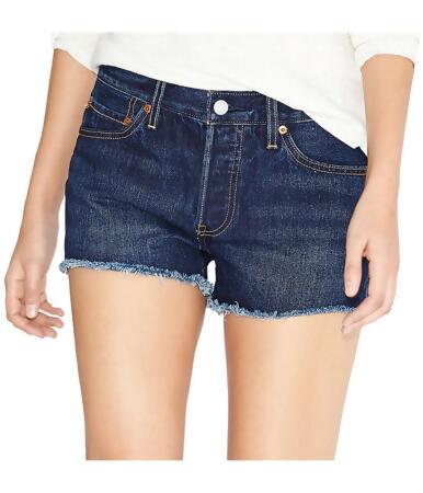 Levi's Womens 501 Button Fly Casual Denim Shorts - 25