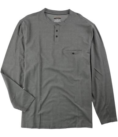 Alfani Mens Big Tall Ls Henley Shirt - Big 2X