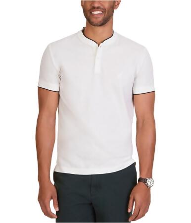 Nautica Mens Slim-Fit Ss Henley Shirt - 2XL