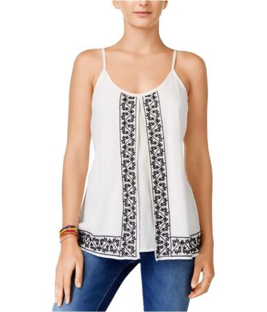 American Rag Womens Embroidered Flyaway Tank Top - XXS