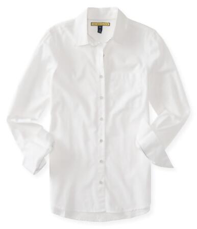 Aeropostale Womens Pocket Button Up Shirt - XS