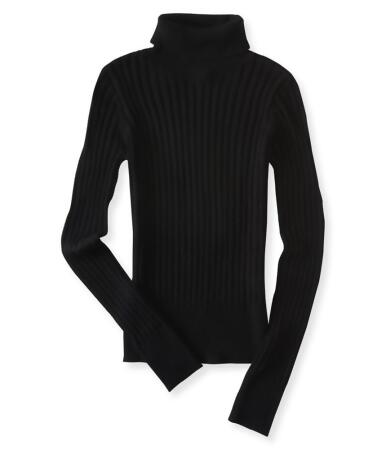 Aeropostale Womens Ribbed Turtleneck Knit Sweater - S