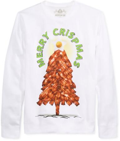 American Rag Mens Merry Crispmas Sweatshirt - M