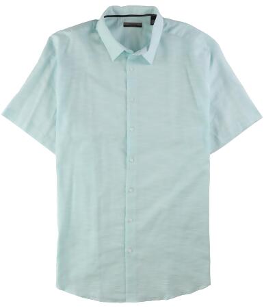Alfani Mens Slim-Fit Striped Button Up Shirt - Big 3X
