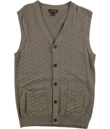 Tasso Elba Mens Chevron Sweater Vest - S