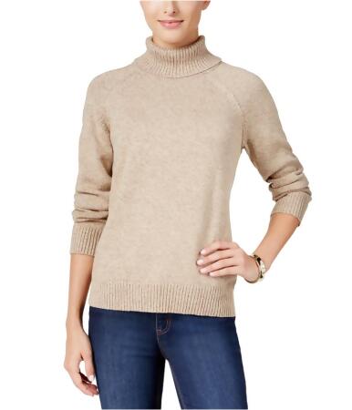 Karen Scott Womens Marled Turtleneck Pullover Sweater - 0X