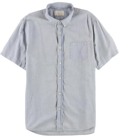 Ralph Lauren Mens Chambray Ss Button Up Shirt - XL