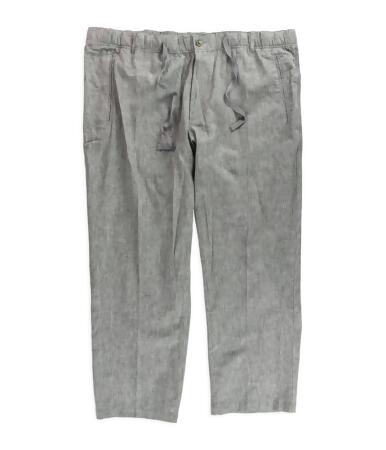 Tasso Elba Mens Linen Casual Trousers - Big 2X