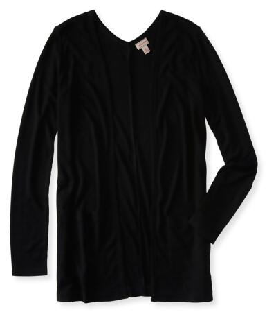 Aeropostale Womens Ribbed Open Front Cardigan Sweater - XS