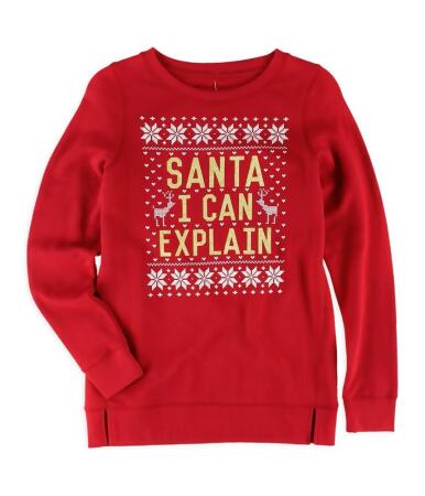 Aeropostale Girls Santa I Can Explain Sweatshirt - XL (14)