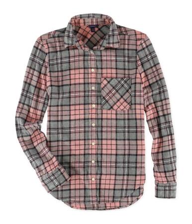 Aeropostale Womens Flannel Button Up Shirt - XS