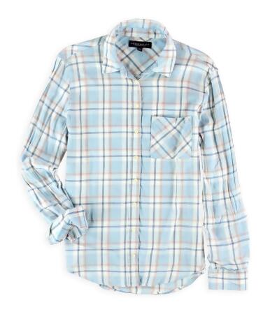 Aeropostale Womens Plaid Button Up Shirt - M