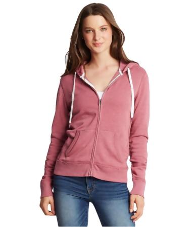 Aeropostale Womens Solid Fleece Hoodie Sweatshirt - XL
