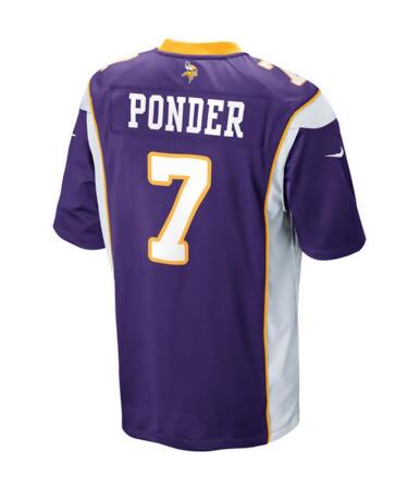 Nike Boys Christian Ponder Game Jersey - L (14-16)