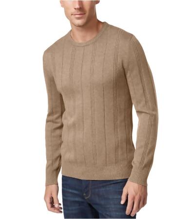 John Ashford Mens Striped-Texture Pullover Sweater - 3XL