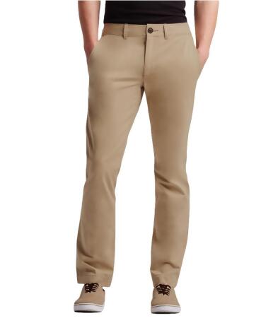 Aeropostale Mens Slim Straight Casual Chino Pants - 28