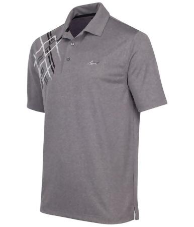 Greg Norman Mens Wheeler Golf Rugby Polo Shirt - S
