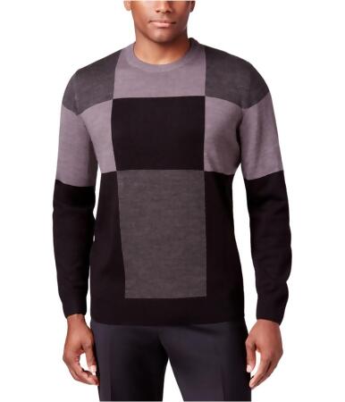 Tricots St Raphael Mens Patchwork Colorblock Pullover Sweater - M