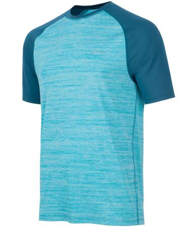 Greg Norman Mens Heathered Rapiddry Graphic T-Shirt - S