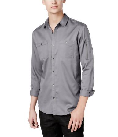 I-n-c Mens Claudius Ls Button Up Shirt - S